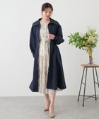 【ジャイロ/JAYRO】のウエスト切替ジップアップロングコート ネイビー(40)|ID: prp329100004527554 ipo3291000000032017002