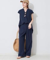 【スローブ イエナ/SLOBE IENA】の《防しわ性/撥水/接触冷感/2枚セット/ 》ナイロンブラウス*パンツセット 人気、トレンドファッション・服の通販 founy(ファニー) ファッション Fashion レディースファッション WOMEN パンツ Pants ウォッシャブル Washable ギャザー Gather シューズ Shoes シンプル Simple 人気 Popularity 夏 Summer 2025年 2025 2025春夏・S/S Ss,Spring/Summer,2025 |ID:prp329100004527557