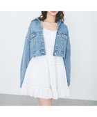 【イング/INGNI】のINGNI/クロップド丈Gジャン 人気、トレンドファッション・服の通販 founy(ファニー) ファッション Fashion レディースファッション WOMEN アウター Coat Outerwear ガーリー Girly クロップド Cropped ジャケット Jacket セットアップ Set Up デニム Denim ポケット Pocket ミニスカート Mini Skirt thumbnail デニム/ライトブルー|ID: prp329100004527563 ipo3291000000032073766