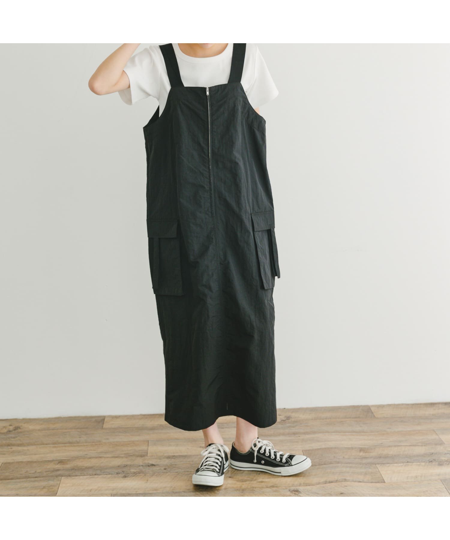 【その他のブランド/Other】のミリタリージャンパースカート 人気、トレンドファッション・服の通販 founy(ファニー) 　ファッション　Fashion　レディースファッション　WOMEN　スカート　Skirt　2025年　2025　2025春夏・S/S　Ss,Spring/Summer,2025　インナー　Inner　シンプル　Simple　タートル　Turtle　ミリタリー　Military　夏　Summer　S/S・春夏　Ss・Spring/Summer　 other-1|ID: prp329100004527608 ipo3291000000032017231