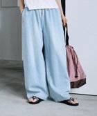【フリークスストア/FREAK'S STORE】のウォッシュ加工 イージーデニムパンツ 25SS サックスブルー|ID: prp329100004527609 ipo3291000000032017236