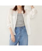 【シップス フォー ウィメン/SHIPS】のSHIPS Colors 手洗い可能 メッシュ ノーカラー ジップ ブルゾン オフホワイト|ID: prp329100004527626 ipo3291000000033258113