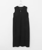 【センスオブプレイス/SENSE OF PLACE by URBAN RESEARCH】のZIPVネックカットワンピース BLACK|ID: prp329100004527639 ipo3291000000032017350