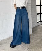 【ページボーイ/PAGEBOY】のワイドフリーカットデニム【裾から15cmまでセルフカット可能】 人気、トレンドファッション・服の通販 founy(ファニー) ファッション Fashion レディースファッション Ladies' Fashion Online カットソー Cut And Sew デニム Denim ワイド Wide 夏 Summer thumbnail ブルー85|ID: prp329100004527651 ipo3291000000032665490