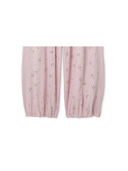 【ファーファー/FURFUR】の【限定カラー】フラワープリントスウェットワイドパンツ インテリア・キッズ・メンズ・レディースファッション・服の通販 founy(ファニー) 　ファッション　Fashion　レディースファッション　WOMEN　パンツ　Pants　ギャザー　Gather　プリント　Print　リボン　Ribbon　ワイド　Wide　PNK[066]|ID: prp329100004527658 ipo3291000000032017432