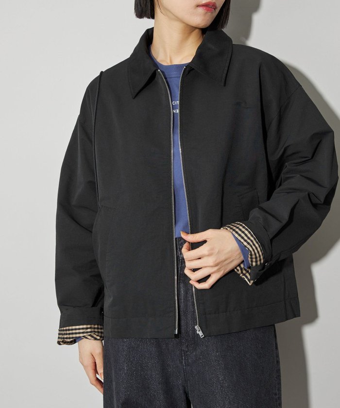 【その他のブランド/Other】のCITEN エッセンシャルコーチジャケット インテリア・キッズ・メンズ・レディースファッション・服の通販 founy(ファニー) https://founy.com/ ファッション Fashion レディースファッション WOMEN アウター Coat Outerwear ジャケット Jackets ヴィンテージ Vintage ギンガム Gingham グログラン Grosgrain シンプル Simple ジャケット Jacket スウェット Sweat チェック Check トレンド Trend パターン Pattern フィット Fit ワイド Wide A/W・秋冬 Aw・Autumn/Winter・Fw・Fall-Winter おすすめ Recommend |ID: prp329100004527665 ipo3291000000032017457