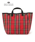 【ビームス ウイメン/BEAMS】の【追加 受付中!】BAG n NOUN / HOMES BAY CITY チェック柄トートバッグ 25SS 人気、トレンドファッション・服の通販 founy(ファニー) ファッション Fashion レディースファッション WOMEN バッグ Bag 2025年 2025 2025春夏・S/S Ss,Spring/Summer,2025 ジャケット Jacket スーツ Suit チェック Check パイピング Piping 日本製 Made In Japan thumbnail RED|ID: prp329100004527671 ipo3291000000032017487