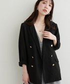 【ナチュラルクチュール/natural couture】の麻調合繊ほんのりシアージャケット 人気、トレンドファッション・服の通販 founy(ファニー) ファッション Fashion レディースファッション WOMEN アウター Coat Outerwear ジャケット Jackets 春 Spring 秋 Autumn/Fall カーディガン Cardigan コンパクト Compact シアー Sheer ジャケット Jacket デニム Denim フェミニン Feminine ポケット Pocket 羽織 Haori ロング Long おすすめ Recommend エレガント 上品 Elegant 2025年 2025 2025春夏・S/S Ss,Spring/Summer,2025 thumbnail ブラック|ID: prp329100004527679 ipo3291000000032056475