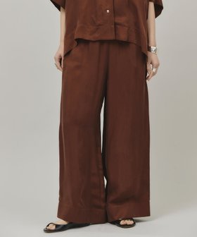 【カレンソロジー/Curensology】のシルキードロストパンツ 人気、トレンドファッション・服の通販 founy(ファニー) ファッション Fashion レディースファッション WOMEN パンツ Pants エレガント 上品 Elegant キュプラ Cupra シルキー Silky シルク Silk シンプル Simple ドローストリング Drawstring |ID:prp329100004527692