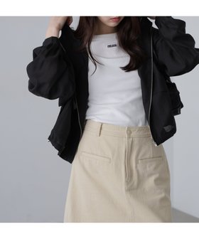 【フリーズマート/FREE'S MART】のシアーブルゾン 人気、トレンドファッション・服の通販 founy(ファニー) ファッション Fashion レディースファッション WOMEN アウター Coat Outerwear ブルゾン Blouson/Jackets スピンドル Spindle フラップ Flap ポケット Pocket 夏 Summer 羽織 Haori |ID:prp329100004527702