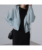 【フリーズマート/FREE'S MART】のシアーブルゾン 人気、トレンドファッション・服の通販 founy(ファニー) ファッション Fashion レディースファッション WOMEN アウター Coat Outerwear ブルゾン Blouson/Jackets スピンドル Spindle フラップ Flap ポケット Pocket 夏 Summer 羽織 Haori thumbnail ライトブルー|ID: prp329100004527702 ipo3291000000032367256