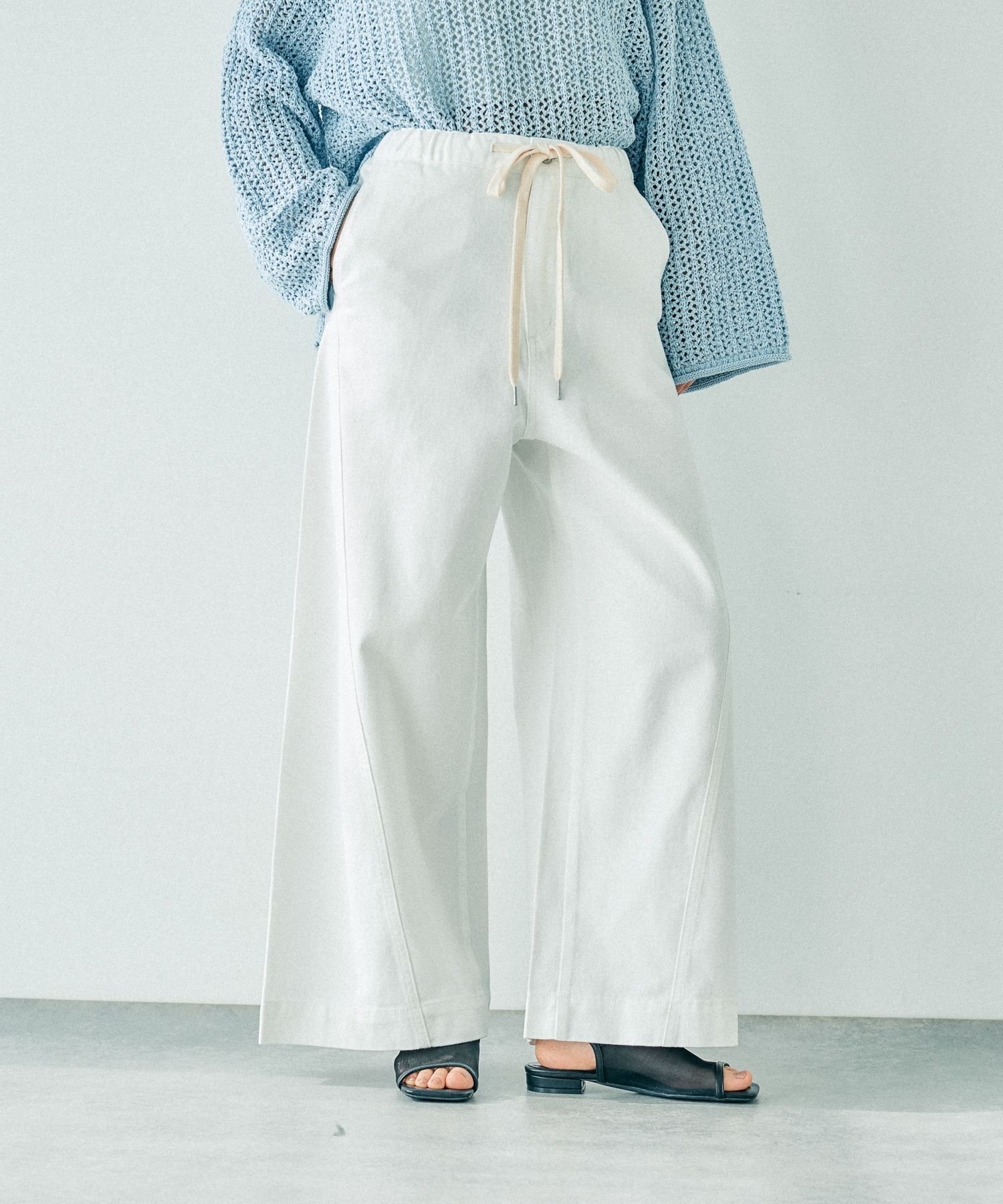 【レプシィム ローリーズファーム/LEPSIM LOWRYS FARM】のイージーバギーデニム インテリア・キッズ・メンズ・レディースファッション・服の通販 founy(ファニー) 　ファッション　Fashion　レディースファッション　WOMEN　おすすめ　Recommend　トレンド　Trend　オフホワイト05|ID: prp329100004527709 ipo3291000000032059113