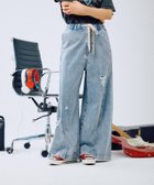 【レプシィム ローリーズファーム/LEPSIM LOWRYS FARM】のイージーバギーデニム 人気、トレンドファッション・服の通販 founy(ファニー) ファッション Fashion レディースファッション Fashion for Women おすすめ Recommended / Our Picks トレンド Trend, Trending Now thumbnail インディゴダメージ84|ID: prp329100004527709 ipo3291000000033644216