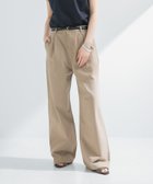 【アーバンリサーチ/URBAN RESEARCH】のnew basic タックワイドチノパンツ BEIGE|ID: prp329100004527721 ipo3291000000032017688