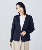 【コムサイズム/COMME CA ISM】の鹿の子ノーカラージャケット 人気、トレンドファッション・服の通販 founy(ファニー) ファッション Fashion レディースファッション WOMEN アウター Coat Outerwear ジャケット Jackets ノーカラージャケット No Collar Leather Jackets 春 Spring 洗える Washable 鹿の子 Pique ジャケット Jacket スタイリッシュ Stylish ストレッチ Stretch バランス Balance フォルム Form フラット Flat ベーシック Basic ポケット Pocket S/S・春夏 Ss・Spring/Summer おすすめ Recommend 夏 Summer ビジネス 仕事 通勤 Business thumbnail ネイビー|ID: prp329100004527723 ipo3291000000032017696