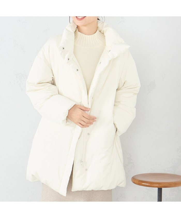 【コムサイズム/COMME CA ISM】のリサイクルタフタ 撥水加工 オーバーサイズ ダウンコート インテリア・キッズ・メンズ・レディースファッション・服の通販 founy(ファニー) https://founy.com/ ファッション Fashion レディースファッション WOMEN アウター Coat Outerwear コート Coats ダウン Down Coats And Jackets スタンド Stand タフタ Taffeta ダウン Down ドローストリング Drawstring ポケット Pocket エレガント 上品 Elegant |ID: prp329100004527732 ipo3291000000032017730