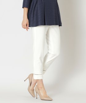 【トゥー ビー シック/TO BE CHIC】のポリエステルストレッチ パンツ 人気、トレンドファッション・服の通販 founy(ファニー) ファッション Fashion レディースファッション Ladies' Fashion Online パンツ Pants ストレッチ Stretch レース Race |ID:prp329100004527739
