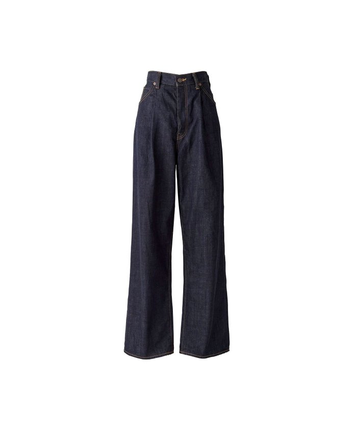 【ヒステリックグラマー/HYSTERIC GLAMOUR】の1タックワイドデニムパンツ インテリア・キッズ・メンズ・レディースファッション・服の通販 founy(ファニー) https://founy.com/ ファッション Fashion レディースファッション WOMEN パンツ Pants デニムパンツ Denim Pants コンパクト Compact ショート Short ハイライズ High Rise フロント Front |ID: prp329100004527744 ipo3291000000032017788