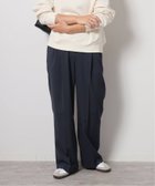【ジャーナルスタンダード レリューム/JOURNAL STANDARD relume】の《追加2》トロギャザータックパンツ ネイビー|ID: prp329100004527752 ipo3291000000032560574