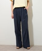 【ジャーナルスタンダード レリューム/JOURNAL STANDARD relume】の《追加2》トロギャザータックパンツ ネイビー|ID: prp329100004527752 ipo3291000000033531306