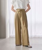 【ビューティ&ユース ユナイテッドアローズ/BEAUTY&YOUTH / UNITED ARROWS】のツイル リボンベルト ワイドパンツ 人気、トレンドファッション・服の通販 founy(ファニー) ファッション Fashion レディースファッション Ladies' Fashion Online パンツ Pants ベルト Belts ツイル Twill ドレープ Drape フロント Front リボン Ribbon ワイド Wide おすすめ Recommend エレガント 上品 Elegant thumbnail BEIGE|ID: prp329100004527755 ipo3291000000032598947