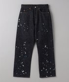 【ビューティ&ユース ユナイテッドアローズ/BEAUTY&YOUTH / UNITED ARROWS】のBONNY WOVEN ペイント デニムパンツ NAVY|ID: prp329100004527763 ipo3291000000032017870