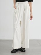 【スタイリング/styling】のタックスーツパンツ 人気、トレンドファッション・服の通販 founy(ファニー) ファッション Fashion レディースファッション WOMEN パンツ Pants スーツ Suits スーツパンツ Pantsuit ドレープ Drape フロント Front ポケット Pocket ワイド Wide エレガント 上品 Elegant thumbnail WHT[001]|ID: prp329100004527774 ipo3291000000032017909