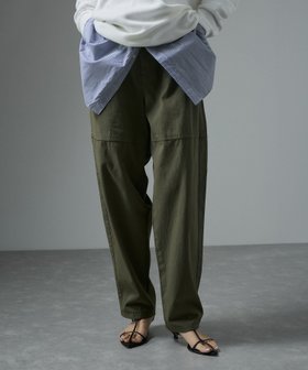 【サロン アダム エ ロペ/SALON adam et rope'】の近江晒ツイルカービーパンツ 人気、トレンドファッション・服の通販 founy(ファニー) ファッション Fashion レディースファッション WOMEN パンツ Pants ヴィンテージ Vintage 春 Spring ツイル Twill バランス Balance フロント Front ポケット Pocket 冬 Winter |ID:prp329100004527775
