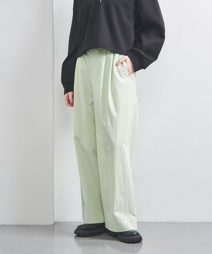 【ユナイテッドアローズ/UNITED ARROWS】のダブルタック イージー パンツ インテリア・キッズ・メンズ・レディースファッション・服の通販 founy(ファニー) https://founy.com/ ファッション Fashion レディースファッション Fashion for Women パンツ Pants & Trousers アクセサリー Fashion Accessories コンパクト Compact, Small Size シューズ Shoes, Footwear スウェット / スエット Sweatshirt, Sweatwear スポーティ Sporty, Casual Athletic ダブル Double, Double-Breasted ドット Polka Dot, Dot Pattern フィット Fit, Slim Fit フロント Front, Front Design ポケット Pocket, Pocket Detail ワイド Wide, Wide Fit おすすめ Recommended / Our Picks |ID: prp329100004527778 ipo3291000000032683222