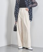【ユナイテッドアローズ/UNITED ARROWS】のダブルタック イージー パンツ NATURAL|ID: prp329100004527778 ipo3291000000032683226