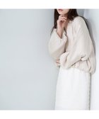【ナチュラル ビューティー ベーシック/NATURAL BEAUTY BASIC】のグロッシーバルーンブルゾン ピンクベージュ|ID: prp329100004527789 ipo3291000000032295641