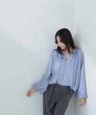 【ナチュラル ビューティー ベーシック/NATURAL BEAUTY BASIC】のグロッシーバルーンブルゾン ブルー|ID: prp329100004527789 ipo3291000000032295644