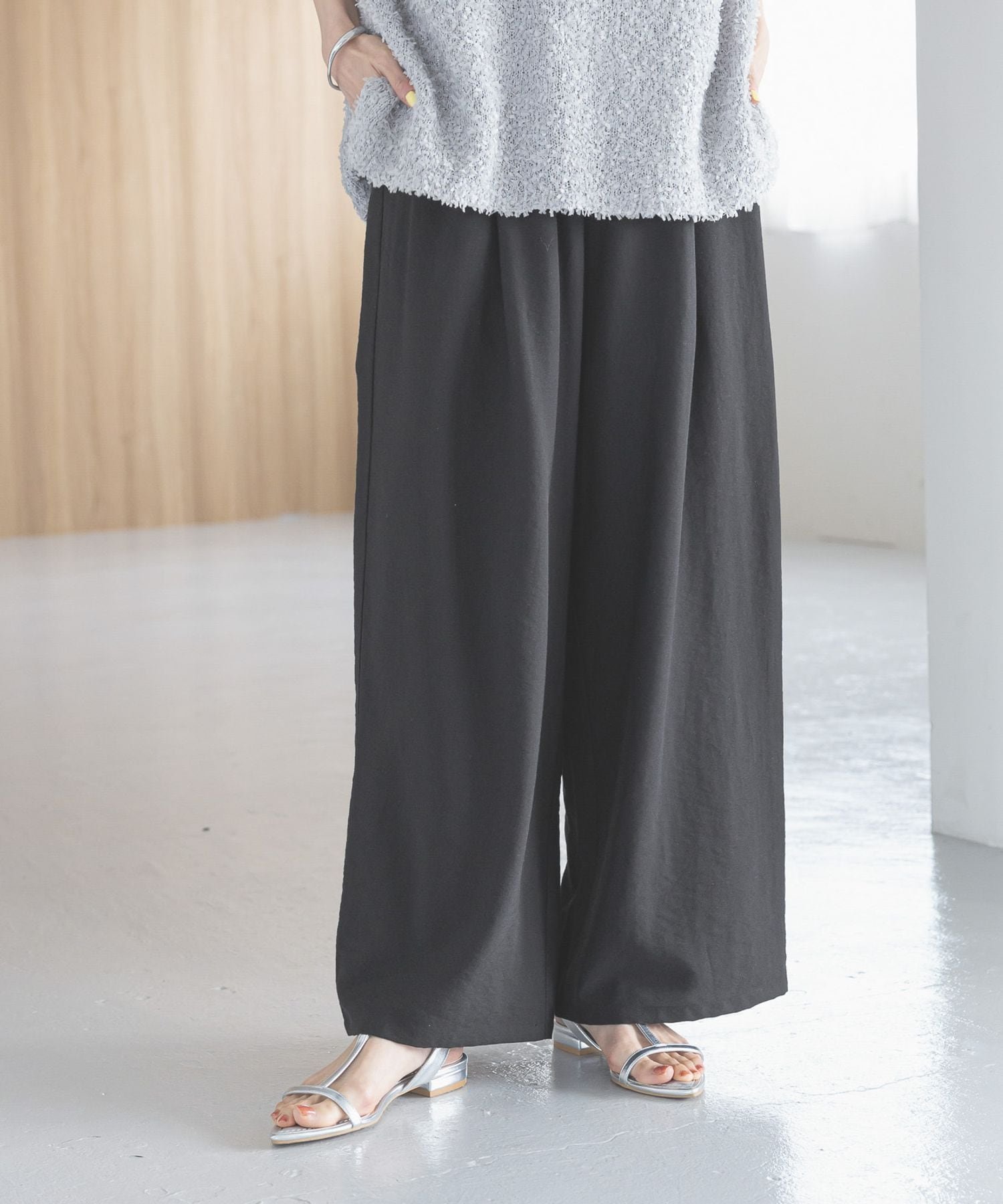 【グローバルワーク/GLOBAL WORK】のエアかるイージーワイドパンツ/323280 人気、トレンドファッション・服の通販 founy(ファニー) 　ファッション　Fashion　レディースファッション　WOMEN　パンツ　Pants　キャップ　Cap　ギャザー　Gather　フェミニン　Feminine　ワイド　Wide　半袖　Short Sleeve　夏　Summer　旅行　Travel　楽ちん　Easy　軽量　Lightweight　 other-1|ID: prp329100004527840 ipo3291000000032300552