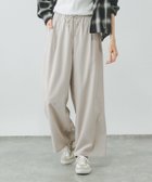【グローバルワーク/GLOBAL WORK】のエアかるイージーワイドパンツ/323280 人気、トレンドファッション・服の通販 founy(ファニー) ファッション Fashion レディースファッション WOMEN パンツ Pants キャップ Cap ギャザー Gather フェミニン Feminine ワイド Wide 半袖 Short Sleeve 夏 Summer 旅行 Travel 楽ちん Easy 軽量 Lightweight thumbnail グレージュ11|ID: prp329100004527840 ipo3291000000032300555