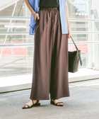 【グローバルワーク/GLOBAL WORK】のエアかるイージーワイドパンツ/323280 人気、トレンドファッション・服の通販 founy(ファニー) ファッション Fashion レディースファッション WOMEN パンツ Pants キャップ Cap ギャザー Gather フェミニン Feminine ワイド Wide 半袖 Short Sleeve 夏 Summer 旅行 Travel 楽ちん Easy 軽量 Lightweight thumbnail ブラウン58|ID: prp329100004527840 ipo3291000000032300558