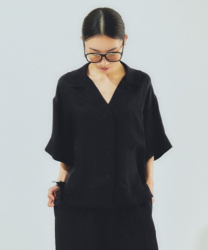 【カレンソロジー/Curensology】のシルキーキュプラブラウス インテリア・キッズ・メンズ・レディースファッション・服の通販 founy(ファニー) https://founy.com/ ファッション Fashion レディースファッション WOMEN トップス・カットソー Tops/Tshirt シャツ/ブラウス Shirts/Blouses おすすめ Recommend エレガント 上品 Elegant キュプラ Cupra クラシック Classic サマー Summer ショルダー Shoulder シルク Silk ドロップ Drop バランス Balance フィット Fit フェミニン Feminine リラックス Relax |ID: prp329100004527843 ipo3291000000032018176