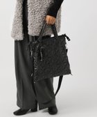 【ベイフロー/BAYFLOW】の≪一部 ≫ A4サイズ収納可 チャーム付き3WAYキルトトート 人気、トレンドファッション・服の通販 founy(ファニー) ファッション Fashion レディースファッション Fashion for Women バッグ Bags チェーン Chain, Chain Strap チャーム Charm, Pendant ボストン Boston thumbnail メタルブラック18|ID: prp329100004527844 ipo3291000000033627644