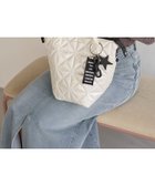 【ベイフロー/BAYFLOW】の≪一部 ≫ A4サイズ収納可 チャーム付き3WAYキルトトート 人気、トレンドファッション・服の通販 founy(ファニー) ファッション Fashion レディースファッション Fashion for Women バッグ Bags チェーン Chain, Chain Strap チャーム Charm, Pendant ボストン Boston thumbnail ホワイト10|ID: prp329100004527844 ipo3291000000035040667