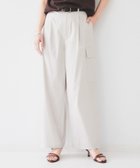 【アンタイトル/UNTITLED】の【洗える/スポーティー】ストレートカーゴパンツ 人気、トレンドファッション・服の通販 founy(ファニー) ファッション Fashion レディースファッション Ladies' Fashion Online パンツ Pants おすすめ Recommend カットソー Cut And Sew カーゴパンツ Cargo Pants ストレッチ Stretch ストレート Straight スーピマ Supima ブロード Broad ポケット Pocket 洗える Washable thumbnail ライトグレー|ID: prp329100004527854 ipo3291000000032683801