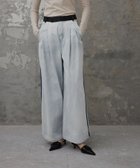 【アダム エ ロペ/ADAM ET ROPE'】の【EMOELLE】・【サステナブル】ドレスデニムパンツ サックス(48)|ID: prp329100004527856 ipo3291000000032018249