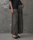 【アダム エ ロペ/ADAM ET ROPE'】の【EMOELLE】・【サステナブル】ドレスデニムパンツ ブラック系(04)|ID: prp329100004527856 ipo3291000000032018256