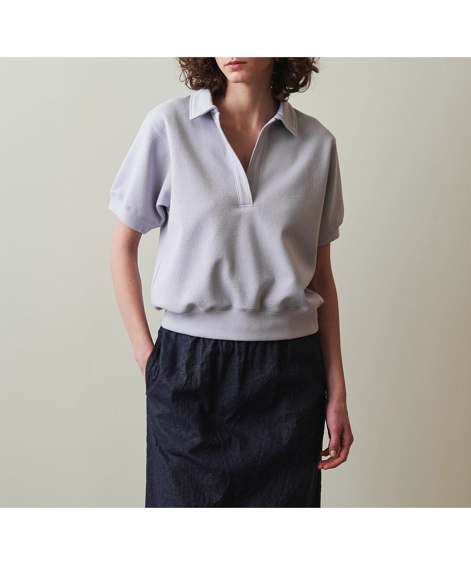 【ビューティ&ユース ユナイテッドアローズ/BEAUTY&YOUTH / UNITED ARROWS】のSteven Alan ブークレ ダンボール スキッパー ネック プルオーバー インテリア・キッズ・メンズ・レディースファッション・服の通販 founy(ファニー) 　ファッション　Fashion　レディースファッション　Fashion for Women　トップス・カットソー　Cut & Sew Tops　カジュアルプルオーバー・ニットトップス　Pullovers & Knit Tops / Casual Pullovers　おすすめ　Recommended / Our Picks　エレガント 上品　Elegant　スキッパー　Skipper, Open Collar　セットアップ　Set-Up, Coordinated Outfit　夏　Summer　定番　Standard, Basic Item　春　Spring　S/S・春夏　SS, Spring/Summer, Warm Season　LILAC|ID: prp329100004527859 ipo3291000000033385799