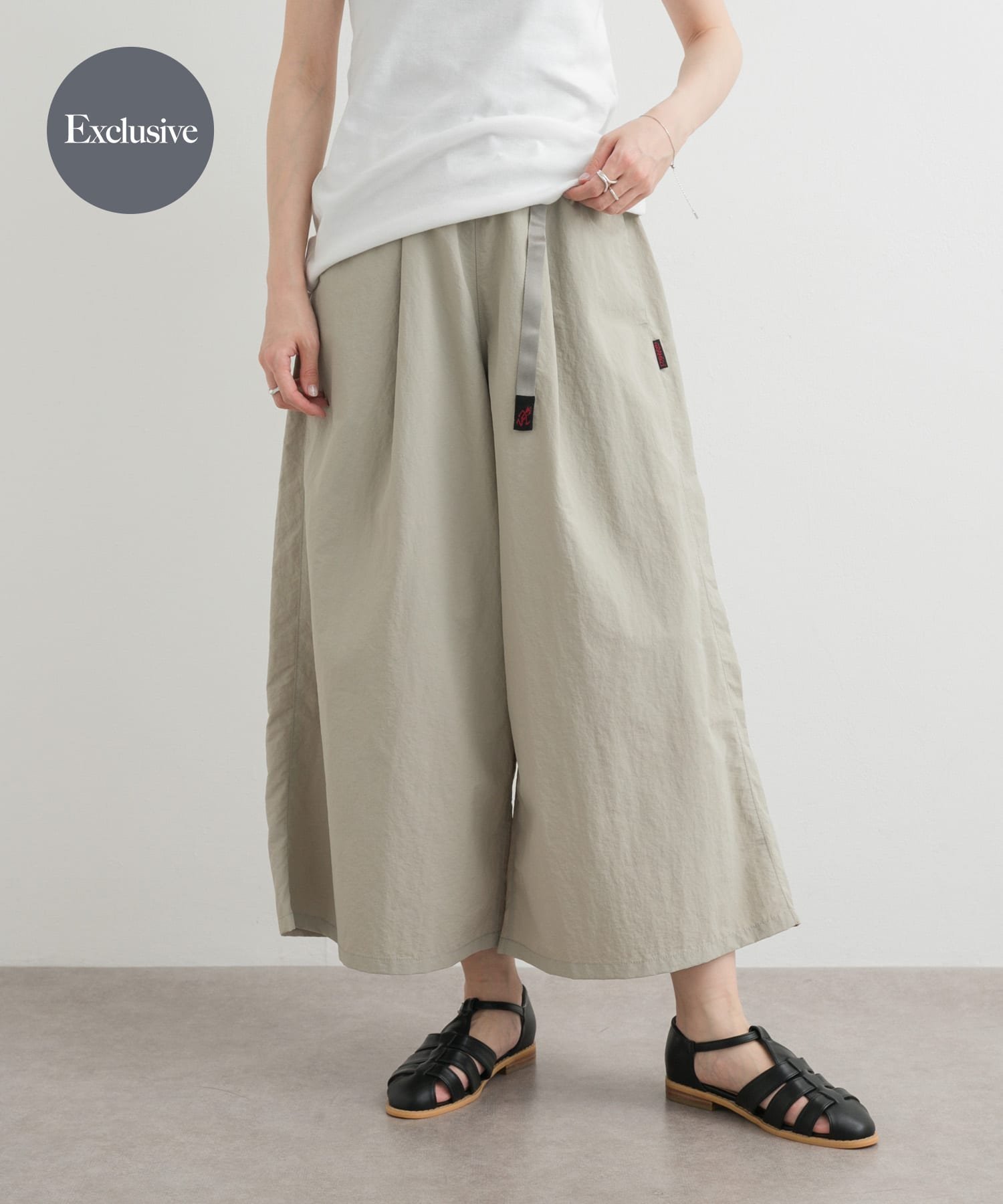 【アーバンリサーチ ドアーズ/URBAN RESEARCH DOORS】の『別注』Gramicci ガウチョパンツ インテリア・キッズ・メンズ・レディースファッション・服の通販 founy(ファニー) 　ファッション　Fashion　レディースファッション　Ladies' Fashion Online　パンツ　Pants　2025年　2025　2025春夏・S/S　Ss,Spring/Summer,2025　アウトドア　Outdoor　カリフォルニア　California　ガウチョパンツ　Gaucho Pants　ワッシャー　Washer　別注　Special Order　夏　Summer　S/S・春夏　Ss・Spring/Summer　DUNE|ID: prp329100004527867 ipo3291000000032629052