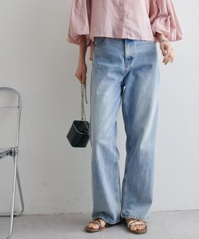 【ディスコート/Discoat】の【改良版】USコットンデニムストレートパンツ 人気、トレンドファッション・服の通販 founy(ファニー) ファッション Fashion レディースファッション WOMEN パンツ Pants シルバー Silver ストレート Straight デニム Denim パッチ Patch ポケット Pocket リラックス Relax 定番 Standard |ID:prp329100004527877