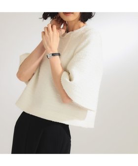 【デミルクス ビームス/Demi-Luxe BEAMS】の【4/24新規値下げ】ツィード フレアスリーブ プルオーバー* ビームスセレモニー2025 フォーマル 入学 入園 卒業 卒園 ママスーツ 七五三 人気、トレンドファッション・服の通販 founy(ファニー) ファッション Fashion レディースファッション WOMEN トップス・カットソー Tops/Tshirt プルオーバー Pullover クロップド Cropped ジャケット Jacket スリーブ Sleeve スーツ Suit セットアップ Set Up ツィード Tweed ツイード Tweed バランス Balance フォーマル Formal フレア Flare おすすめ Recommend エレガント 上品 Elegant セレモニー Ceremony 入学式 Entrance Ceremony 卒業式 Graduation Ceremony ビジネス 仕事 通勤 Business |ID:prp329100004527889