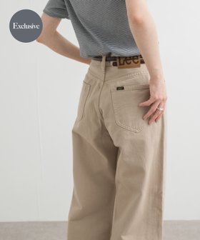 【アーバンリサーチ ドアーズ/URBAN RESEARCH DOORS】 『別注』Lee*DOORS ワイドストレートパンツ人気、トレンドファッション・服の通販 founy(ファニー) ファッション Fashion レディースファッション WOMEN パンツ Pants 2025年 2025 2025春夏・S/S Ss,Spring/Summer,2025 ストレート Straight ワイド Wide エレガント 上品 Elegant 人気 Popularity 別注 Special Order 夏 Summer S/S・春夏 Ss・Spring/Summer |ID:prp329100004527910