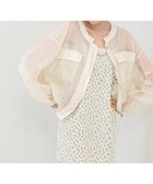 【バブ ブージュルード/Bab Bou Jeloud】のドロストシアーブルゾン 人気、トレンドファッション・服の通販 founy(ファニー) ファッション Fashion レディースファッション Fashion for Women アウター Coat / Outerwear Collection ブルゾンジャケット・スポーティアウター Blouson Jackets エアリー Airy Texture シアー Sheer, See-Through ジーンズ Jeans, Denim Pants スラックス Slacks, Dress Pants バランス Balance, Style Balance パイピング Piping, Trim Design ブルゾン Blouson, Bomber Jacket 夏 Summer 春 Spring thumbnail ECRU|ID: prp329100004527943 ipo3291000000033057499