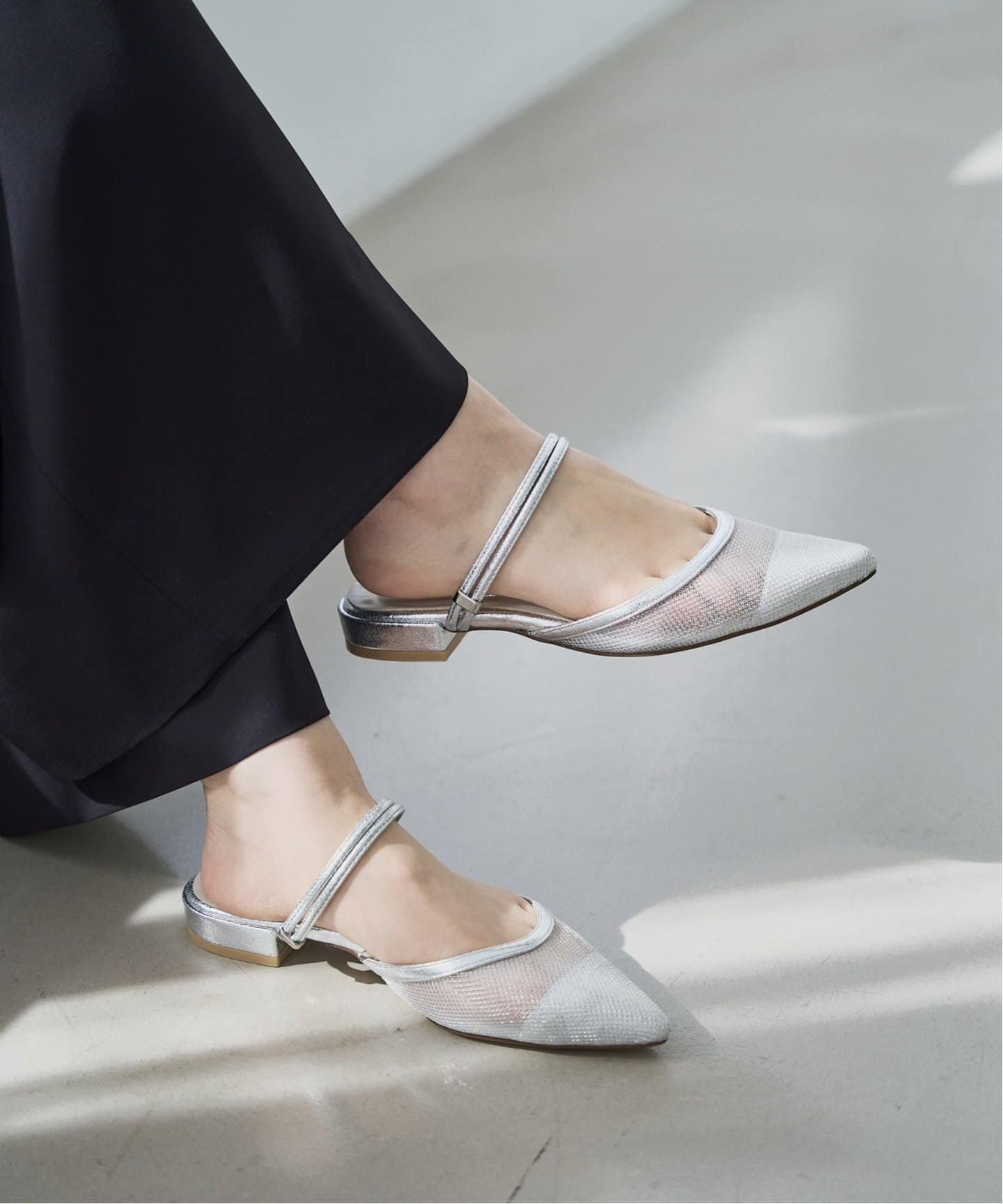 【ル タロン/Le Talon】の《追加》ポインテッド2WAYストラップチュールミュール 人気、トレンドファッション・服の通販 founy(ファニー) 　ファッション　Fashion　レディースファッション　WOMEN　フィット　Fit　ポインテッド　Pointed　ラップ　Wrap　 other-1|ID: prp329100004527983 ipo3291000000032018728