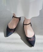 【ル タロン/Le Talon】の《追加》ポインテッド2WAYストラップチュールミュール 人気、トレンドファッション・服の通販 founy(ファニー) ファッション Fashion レディースファッション WOMEN フィット Fit ポインテッド Pointed ラップ Wrap thumbnail ブラック C|ID: prp329100004527983 ipo3291000000032018732
