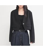 【その他のブランド/Other】のAEWEN MATOPH ショート ツイードジャケット BLACK|ID: prp329100004527984 ipo3291000000032018733